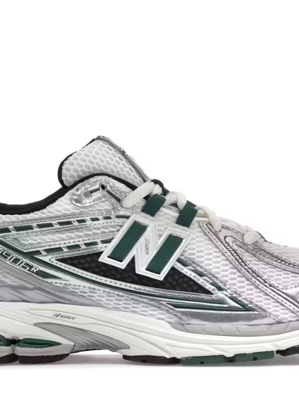 New Balance 1906R Silver Metallic Nightwatch Green